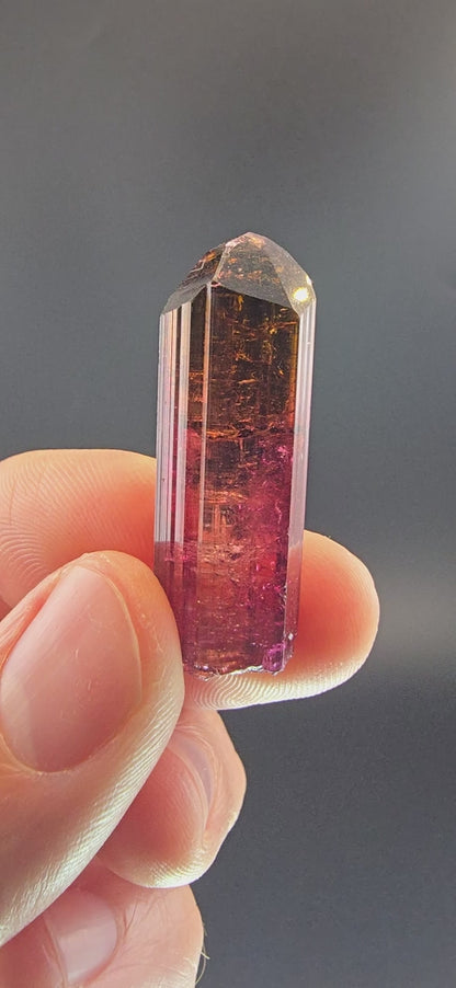 Rubellite tourmaline.