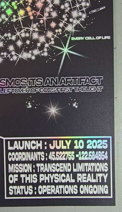 STS9 Spiral Galaxy "9" Limited Edition Poster